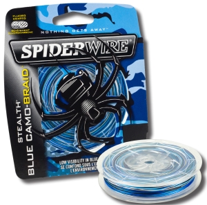 Spiderwire Stealth Blue Camo Braid
